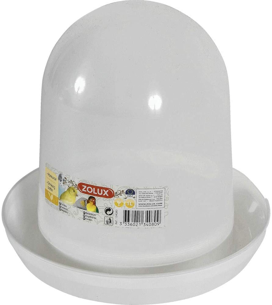 Zolux Abbeveratoio per Uccelli da Voliera 1lt Zolux Abbeveratoio per Uccelli da Voliera 1lt